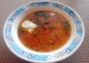 Суп Харчо с курицей