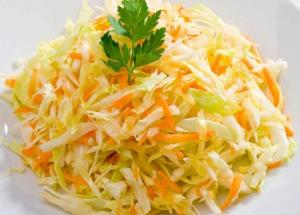 Салат из квашенной капусты