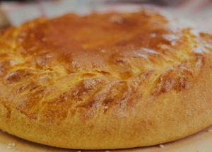 Пирог с клубникой